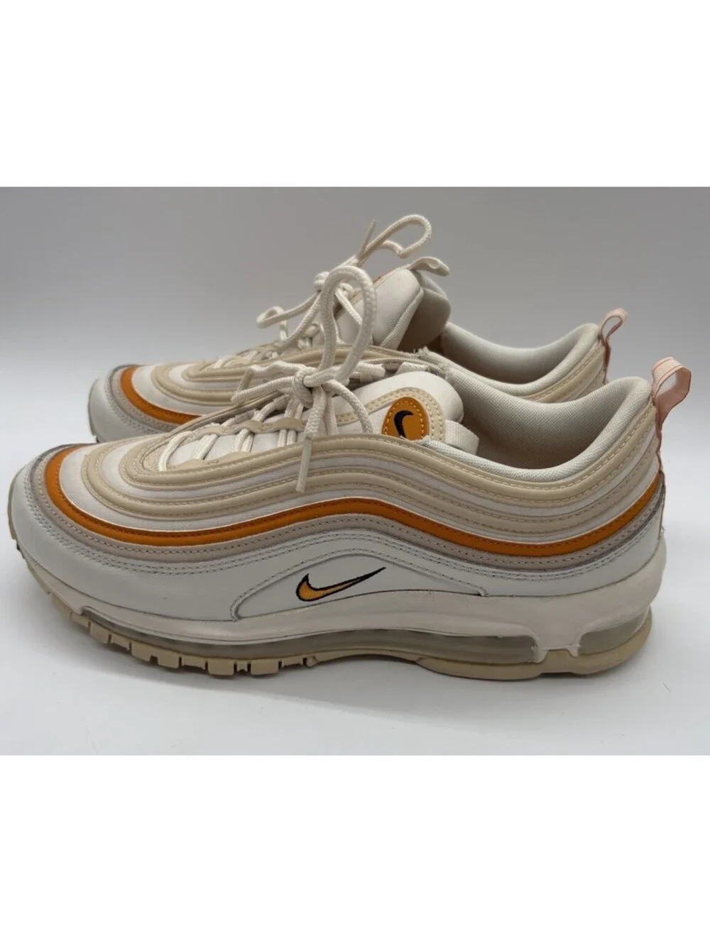 Nike Air Max 97 Shoes Women's 10 Phantom Light Curry Athletic Retro Run Running